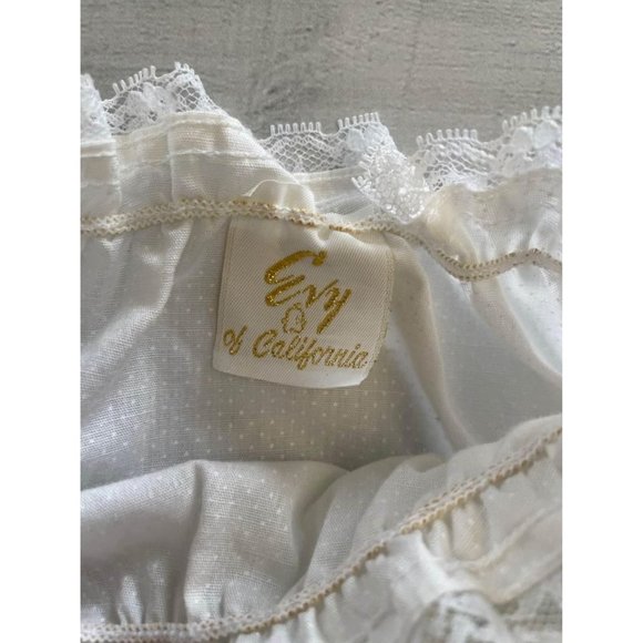 vintage evy of california overall set 6-9 months - Picture 9 of 9